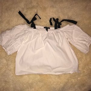 Off the shoulder blouse